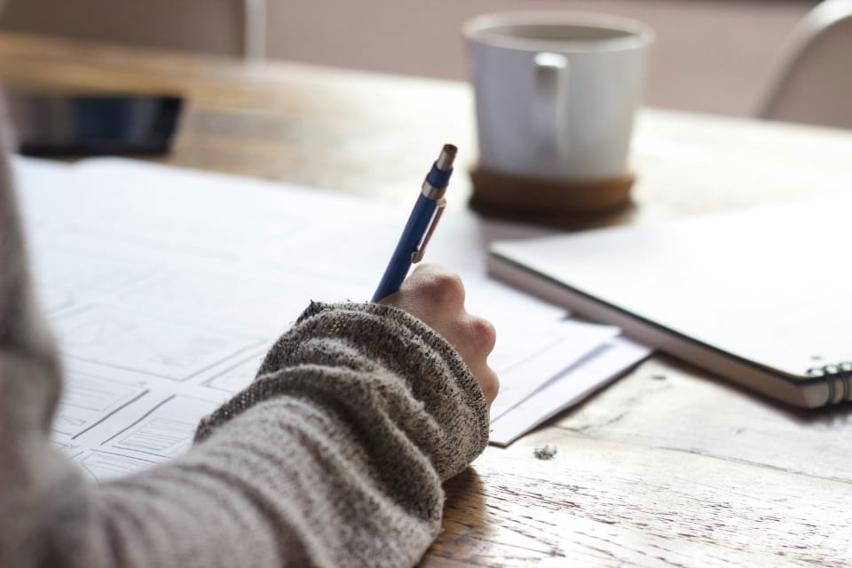 Aantekeningen maken tijdens de online training over vruchtbaarheid